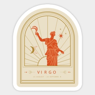 Virgo Sticker